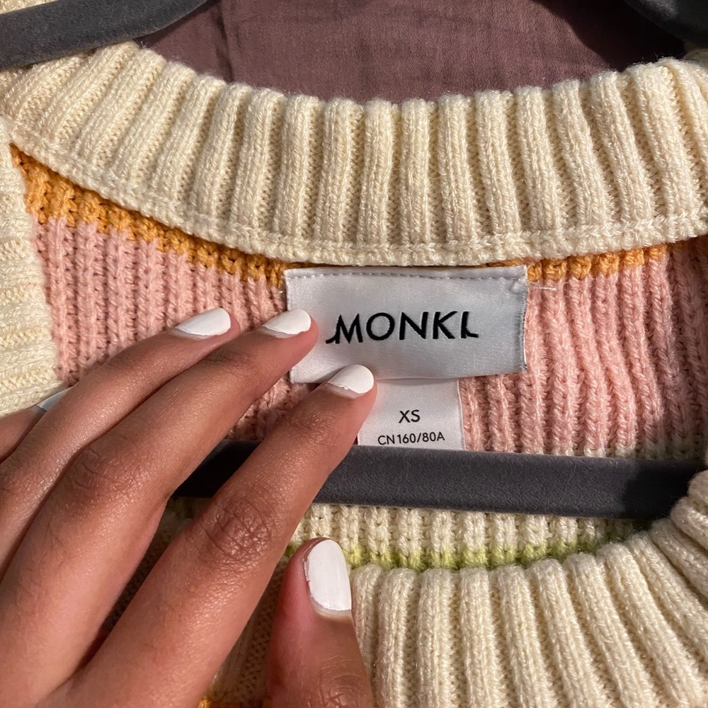 Monki ribbed knit vest - Picture 2 of 3